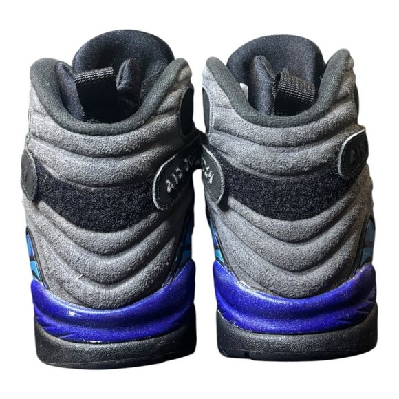 Nike Air Jordan 8 Retro Aqua Playoff Sz 9.5 Mens Shoe Black Reimagined Cement main image 9